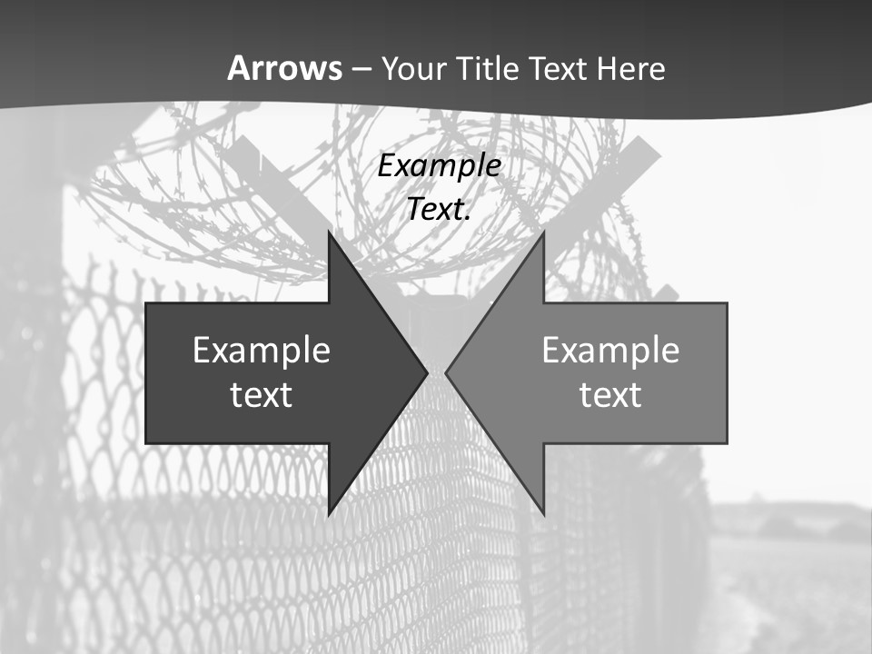 Human Wire Spiral PowerPoint Template