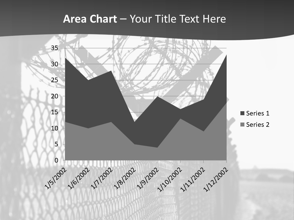 Human Wire Spiral PowerPoint Template