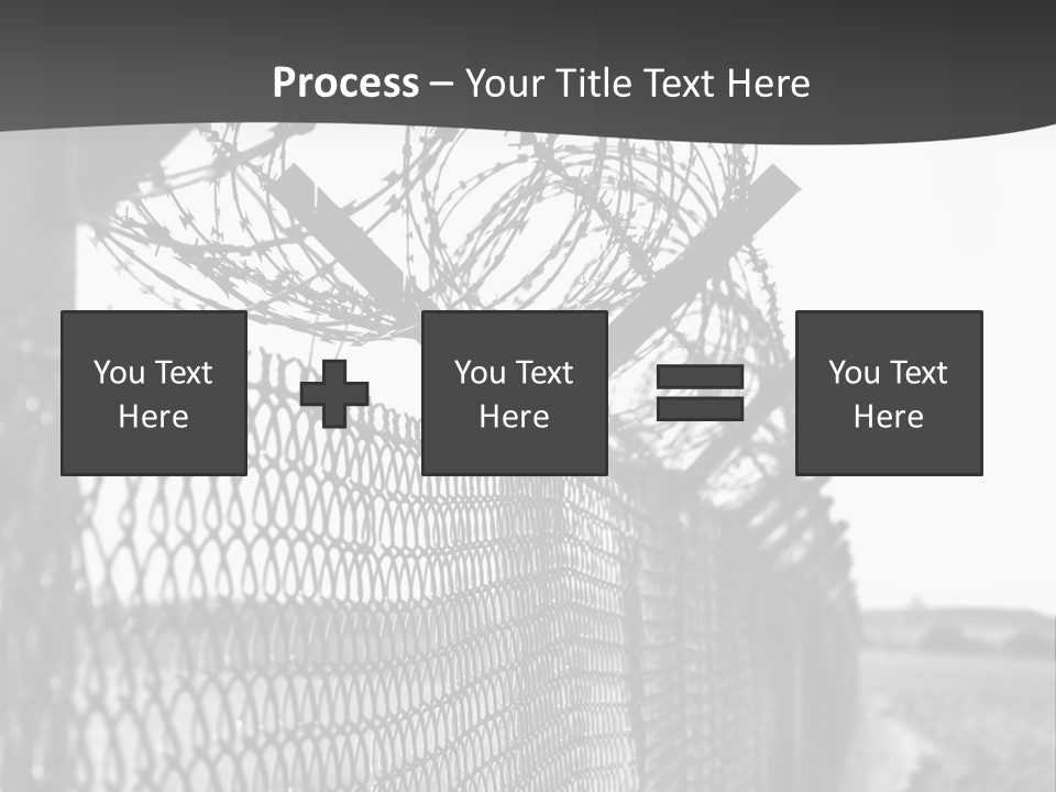 Human Wire Spiral PowerPoint Template