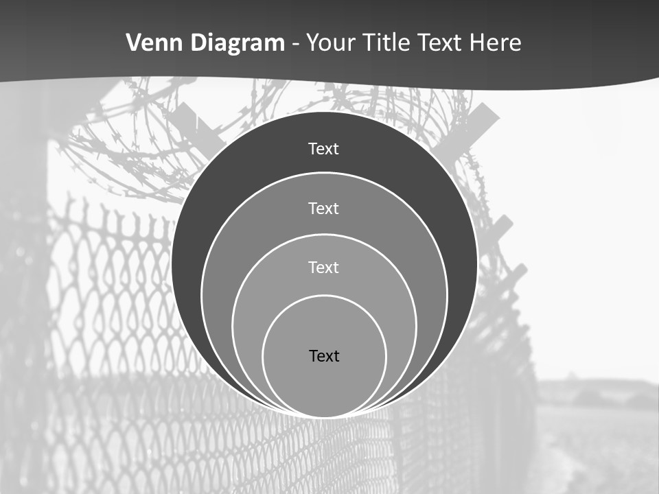 Human Wire Spiral PowerPoint Template