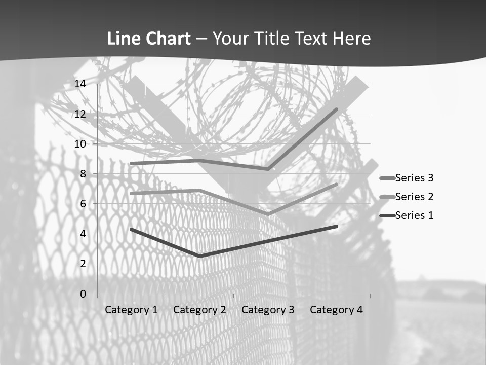 Human Wire Spiral PowerPoint Template