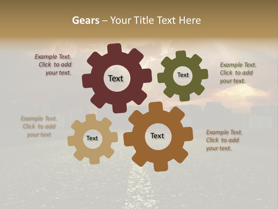 Beauty Forest Natural PowerPoint Template