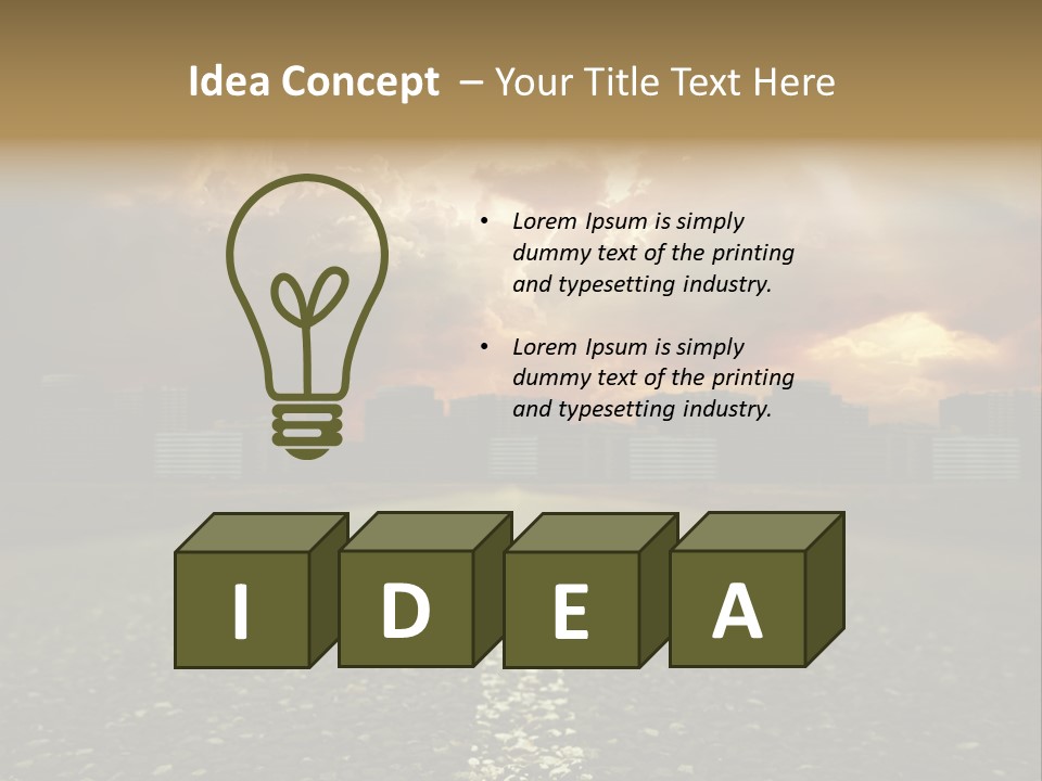 Beauty Forest Natural PowerPoint Template