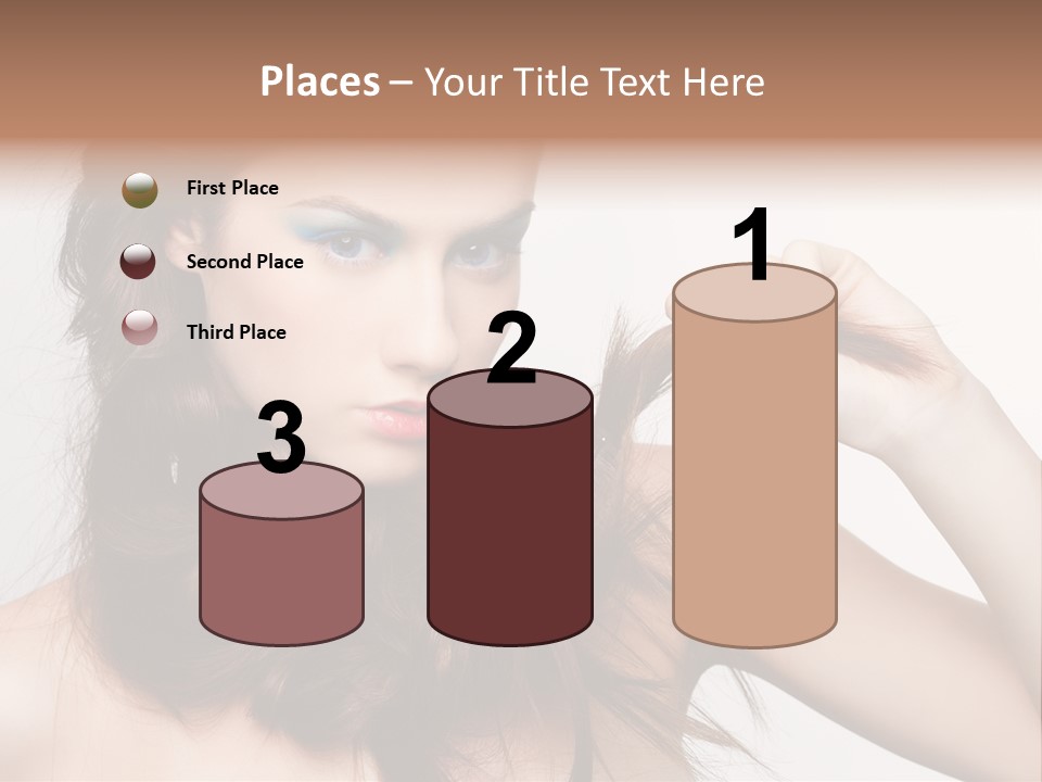 Young Blue Skincare PowerPoint Template