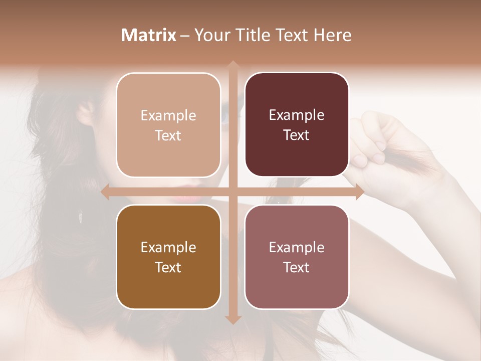 Young Blue Skincare PowerPoint Template