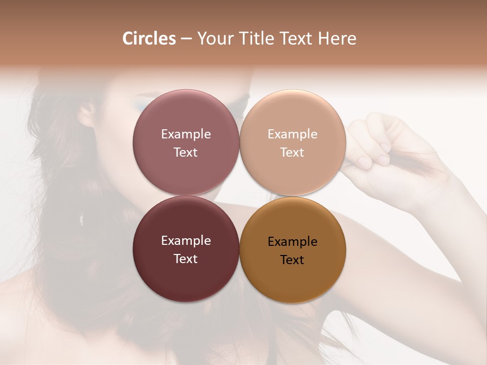 Young Blue Skincare PowerPoint Template