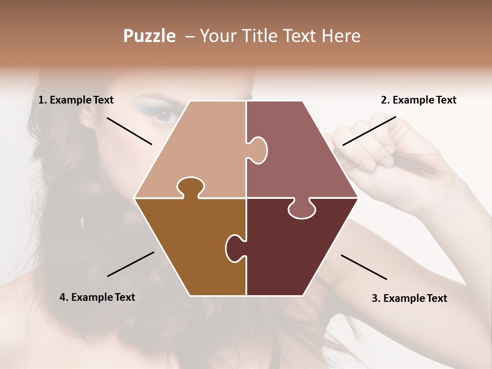 Young Blue Skincare PowerPoint Template