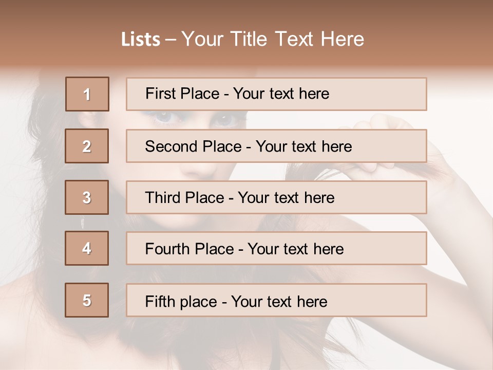 Young Blue Skincare PowerPoint Template