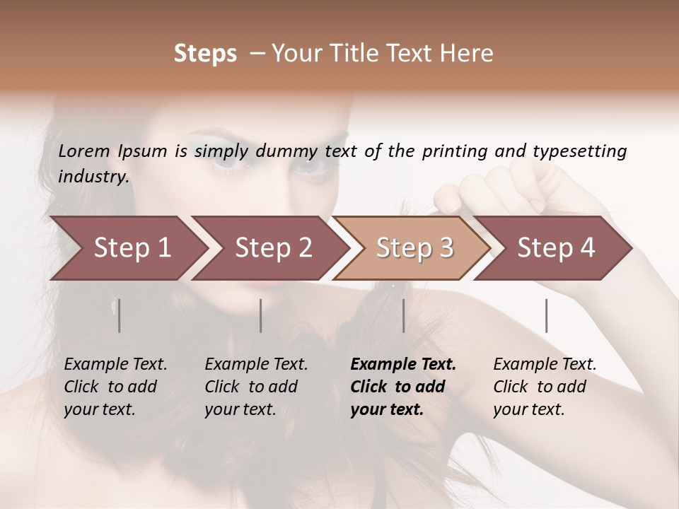 Young Blue Skincare PowerPoint Template