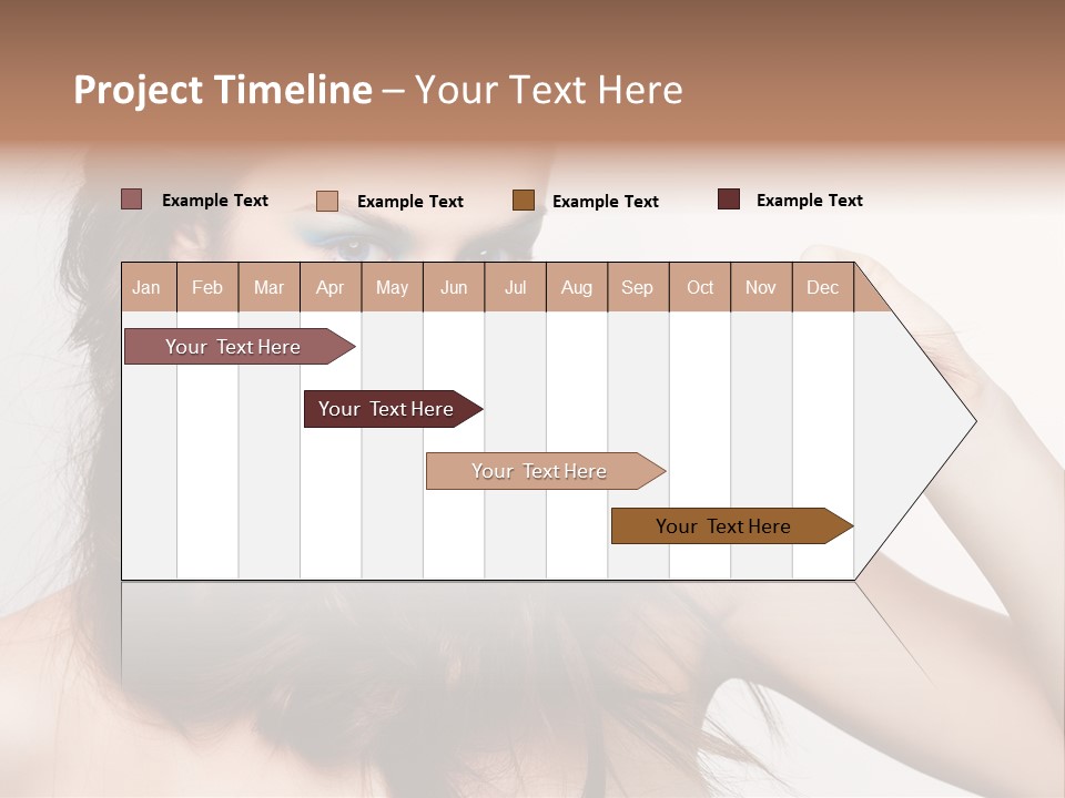 Young Blue Skincare PowerPoint Template
