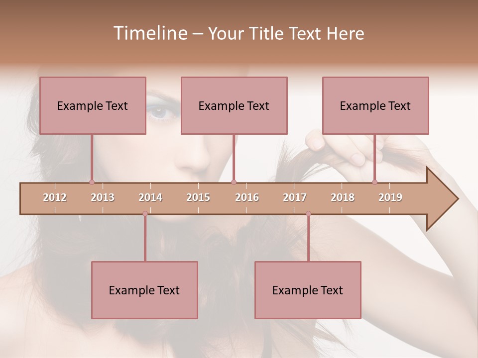 Young Blue Skincare PowerPoint Template