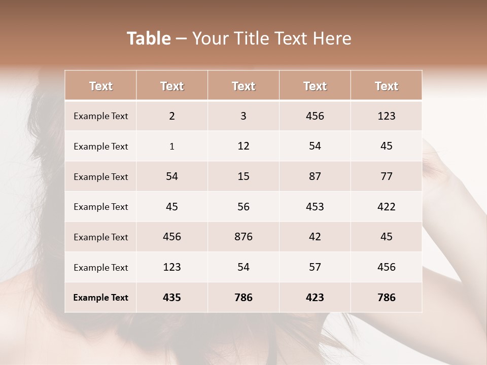 Young Blue Skincare PowerPoint Template