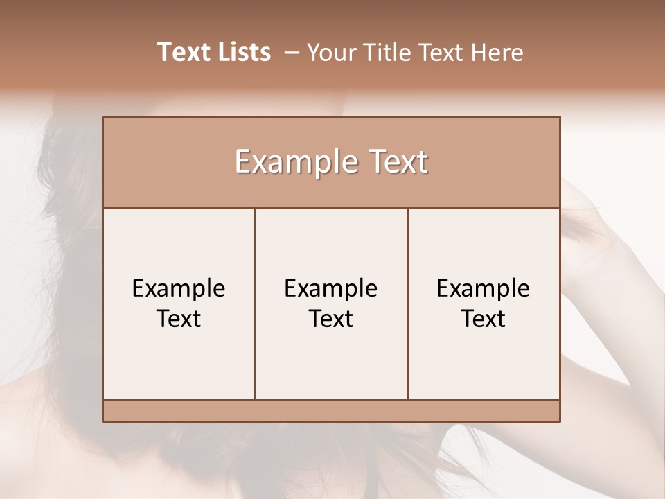 Young Blue Skincare PowerPoint Template