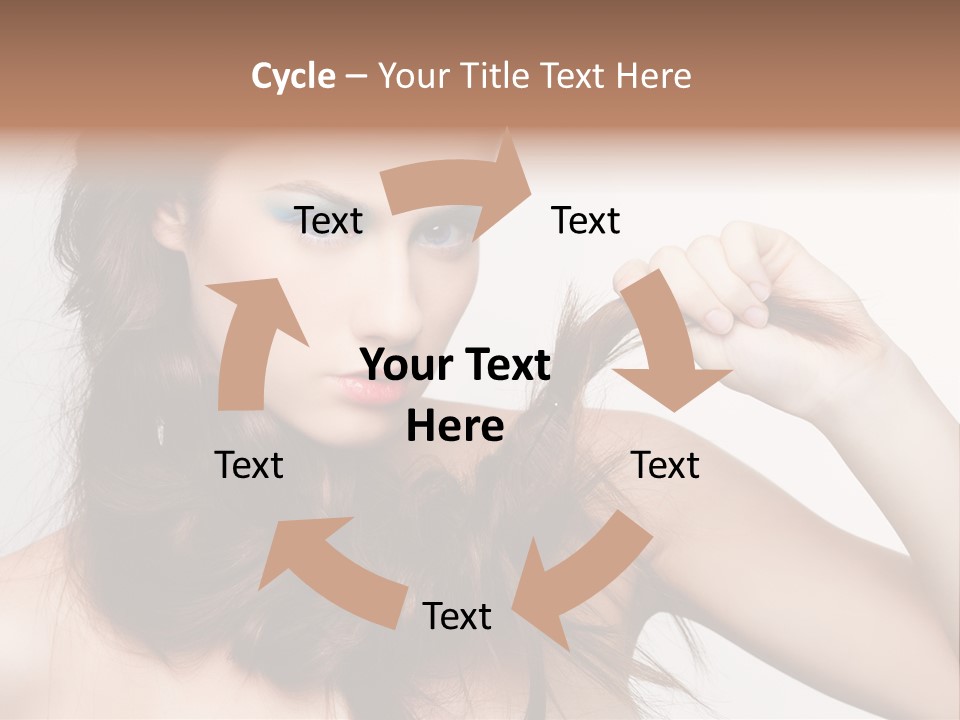 Young Blue Skincare PowerPoint Template