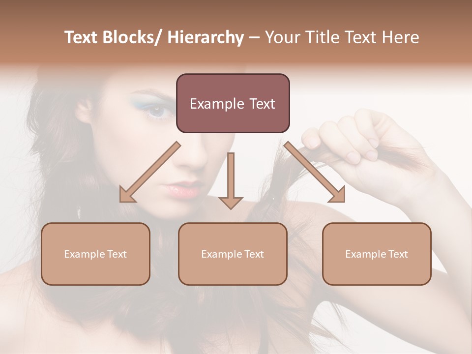 Young Blue Skincare PowerPoint Template