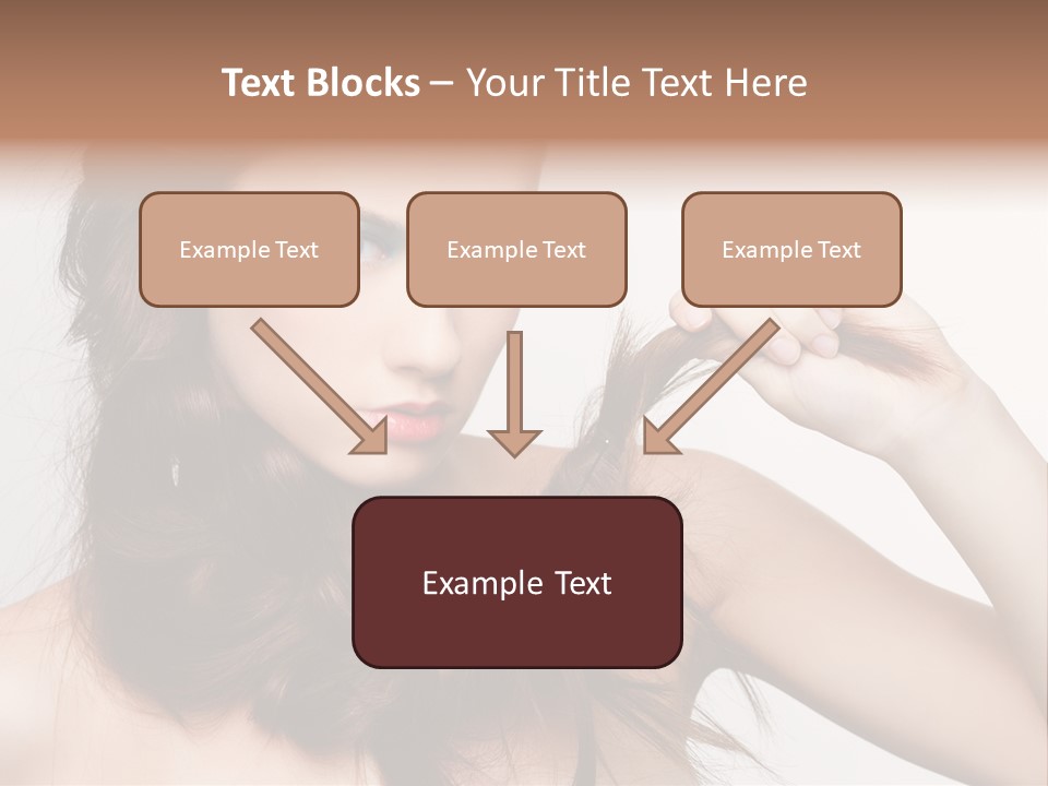 Young Blue Skincare PowerPoint Template