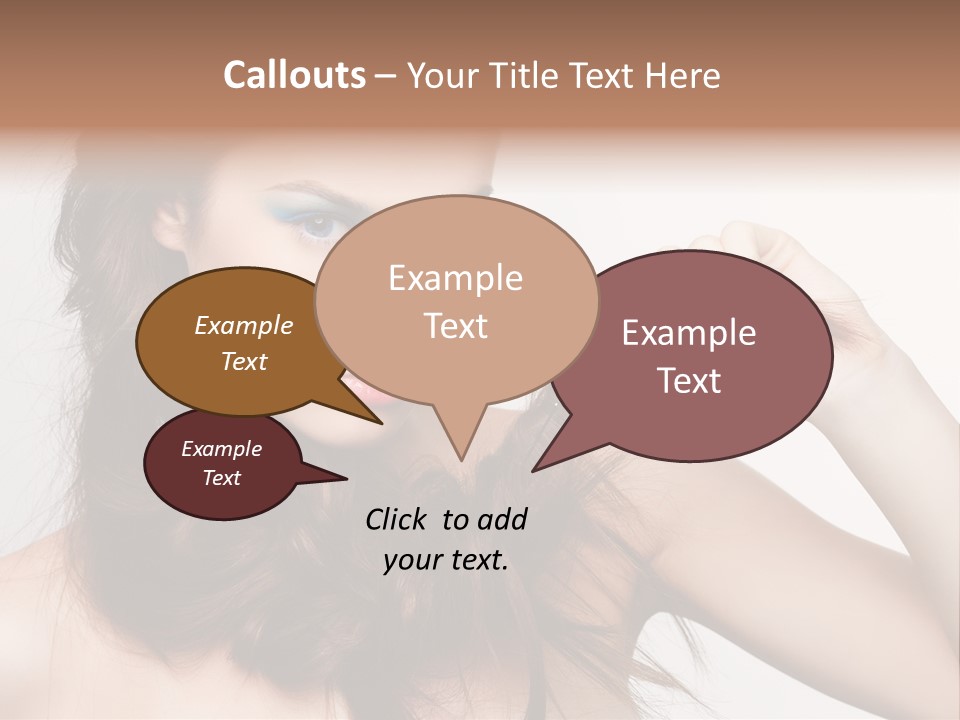 Young Blue Skincare PowerPoint Template