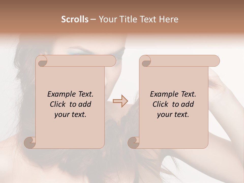 Young Blue Skincare PowerPoint Template