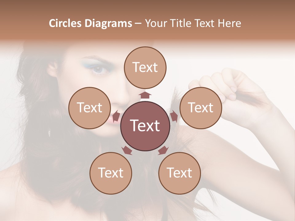 Young Blue Skincare PowerPoint Template