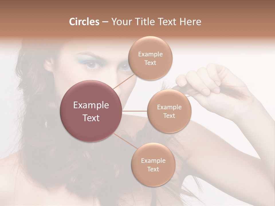 Young Blue Skincare PowerPoint Template