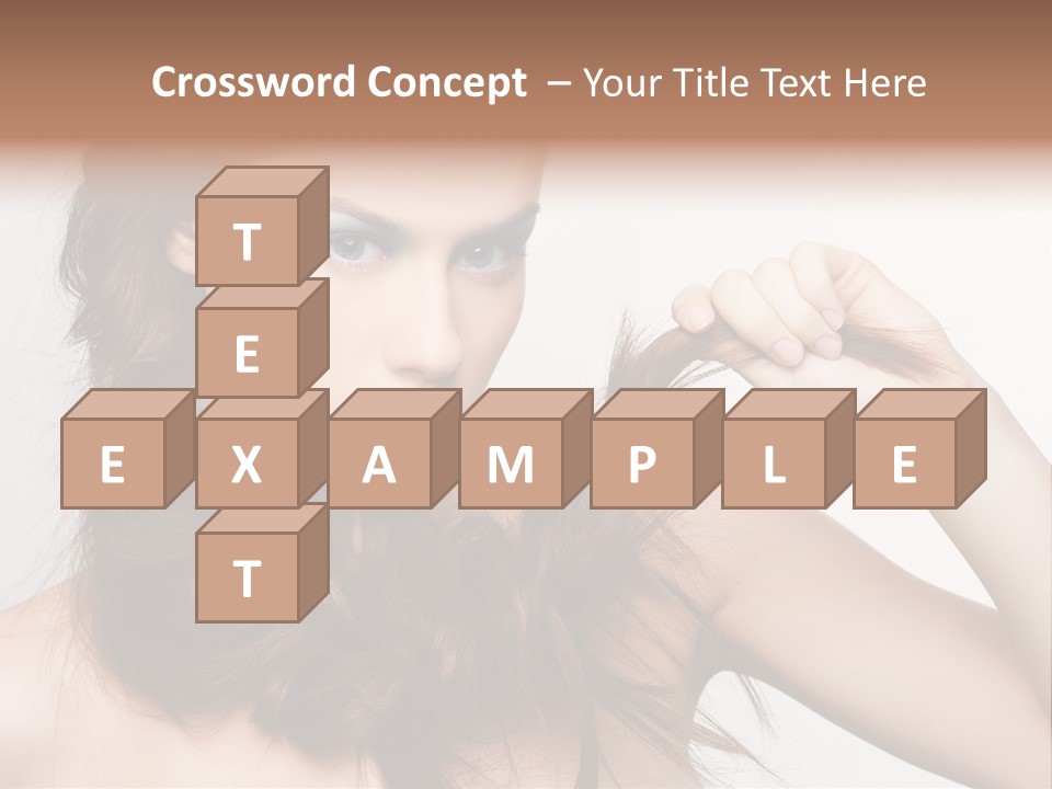 Young Blue Skincare PowerPoint Template