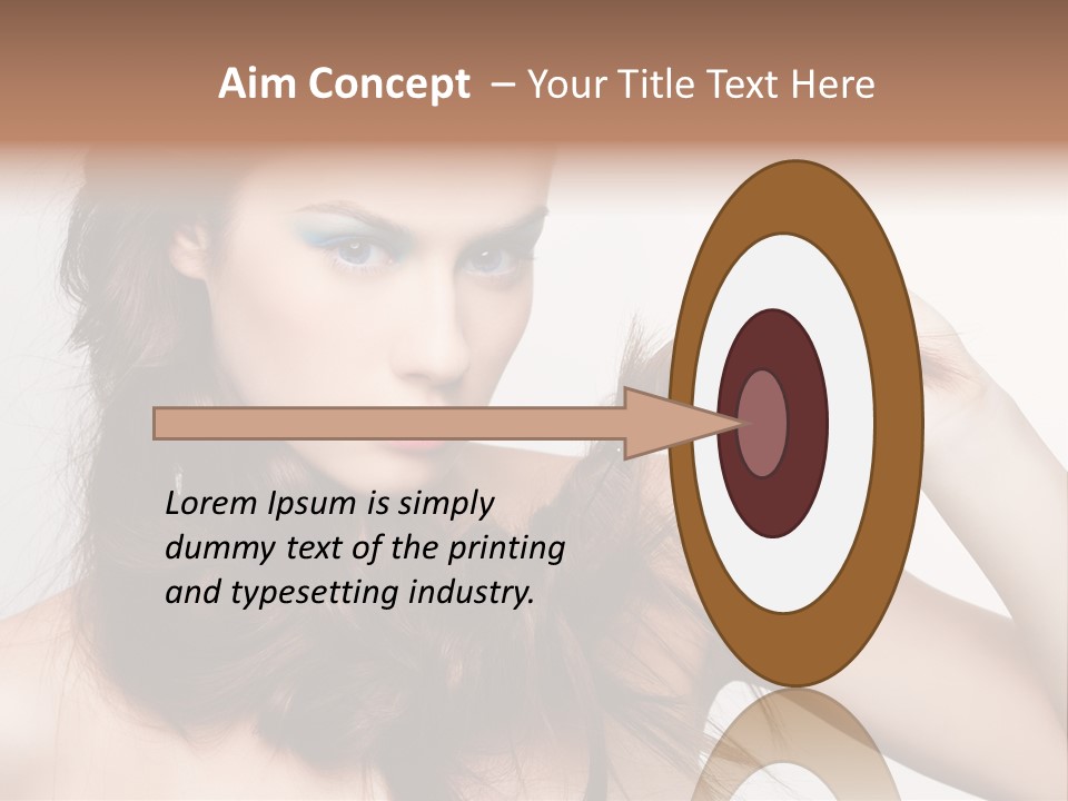 Young Blue Skincare PowerPoint Template