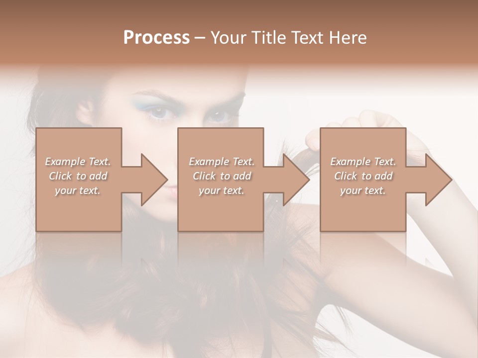 Young Blue Skincare PowerPoint Template