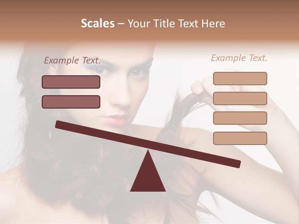 Young Blue Skincare PowerPoint Template