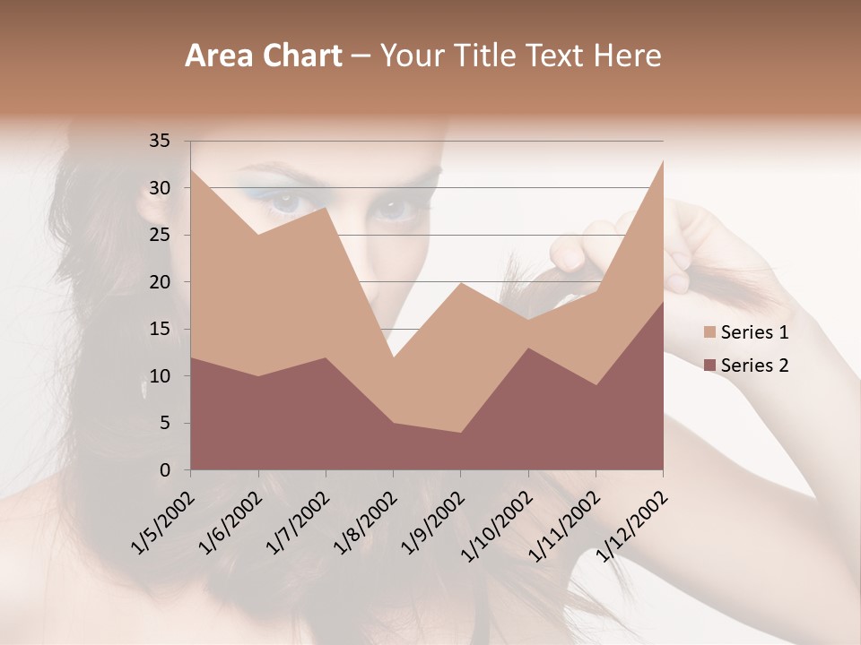 Young Blue Skincare PowerPoint Template