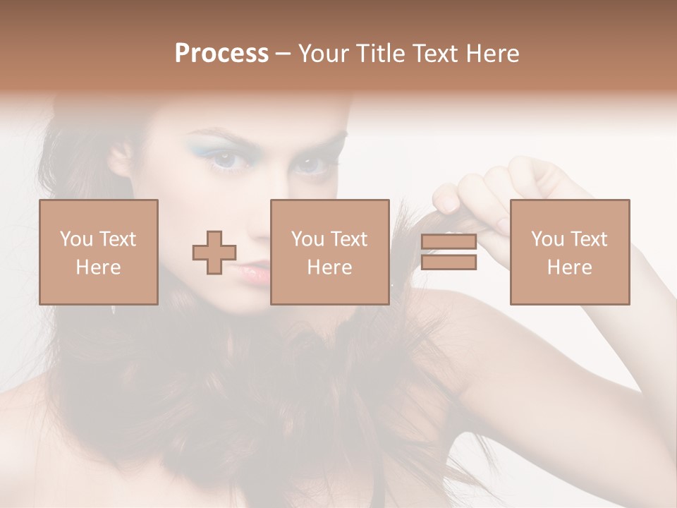 Young Blue Skincare PowerPoint Template