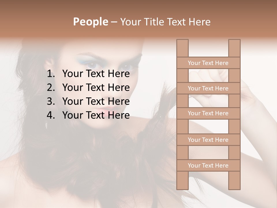 Young Blue Skincare PowerPoint Template