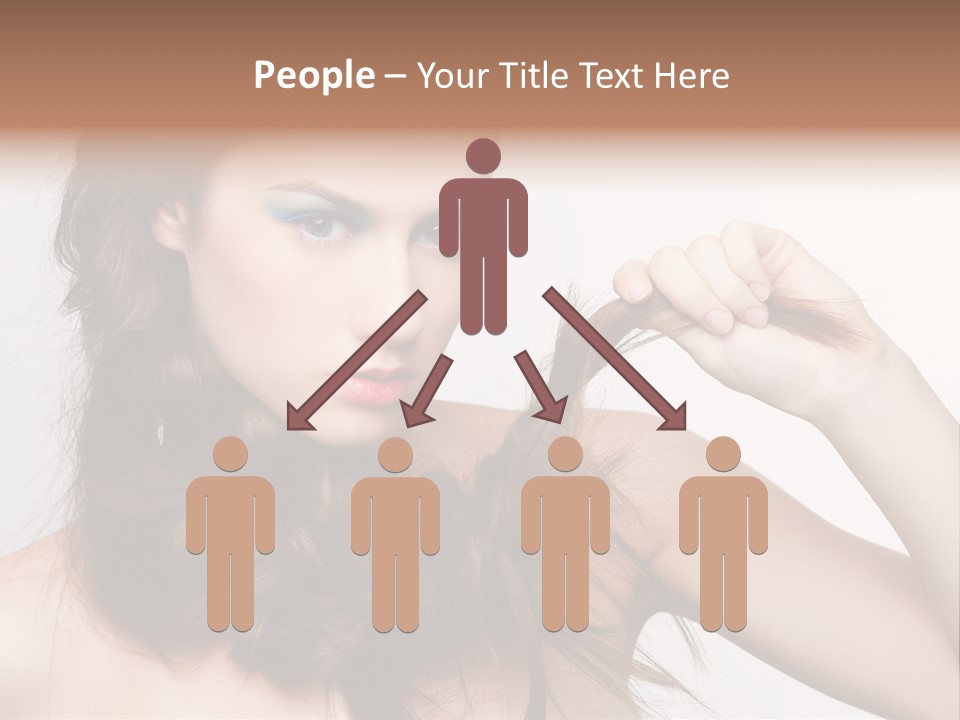 Young Blue Skincare PowerPoint Template