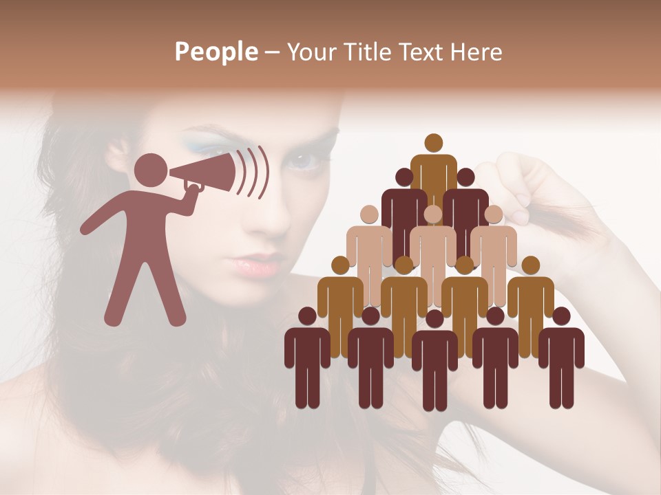 Young Blue Skincare PowerPoint Template