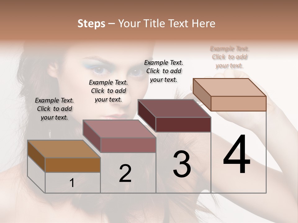 Young Blue Skincare PowerPoint Template