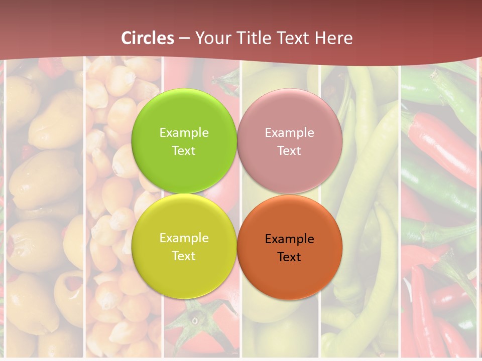 Cob Strawberries Pepper PowerPoint Template