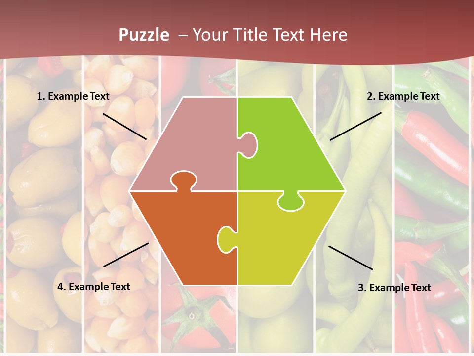 Cob Strawberries Pepper PowerPoint Template