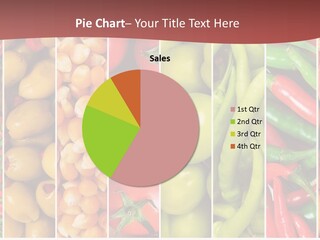 Cob Strawberries Pepper PowerPoint Template