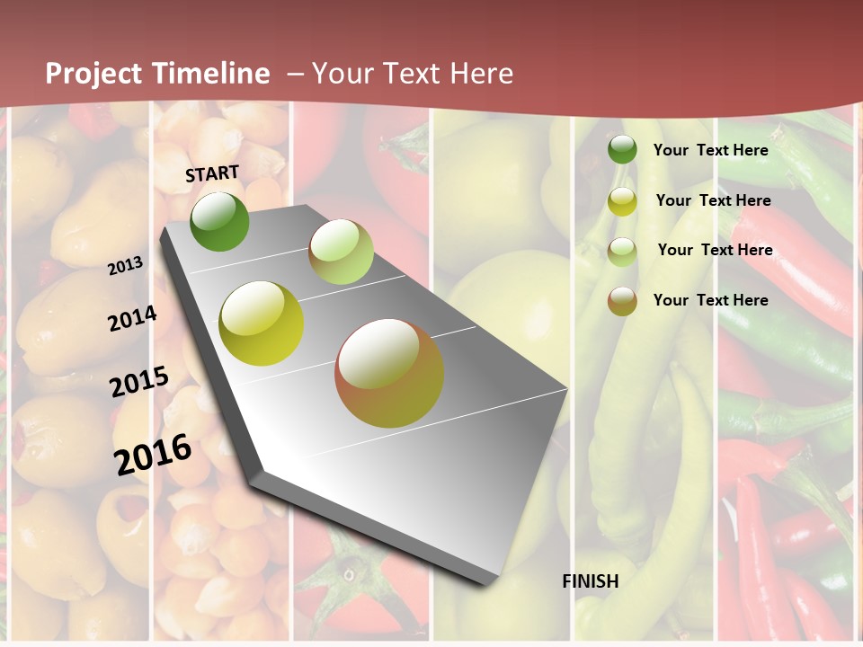 Cob Strawberries Pepper PowerPoint Template