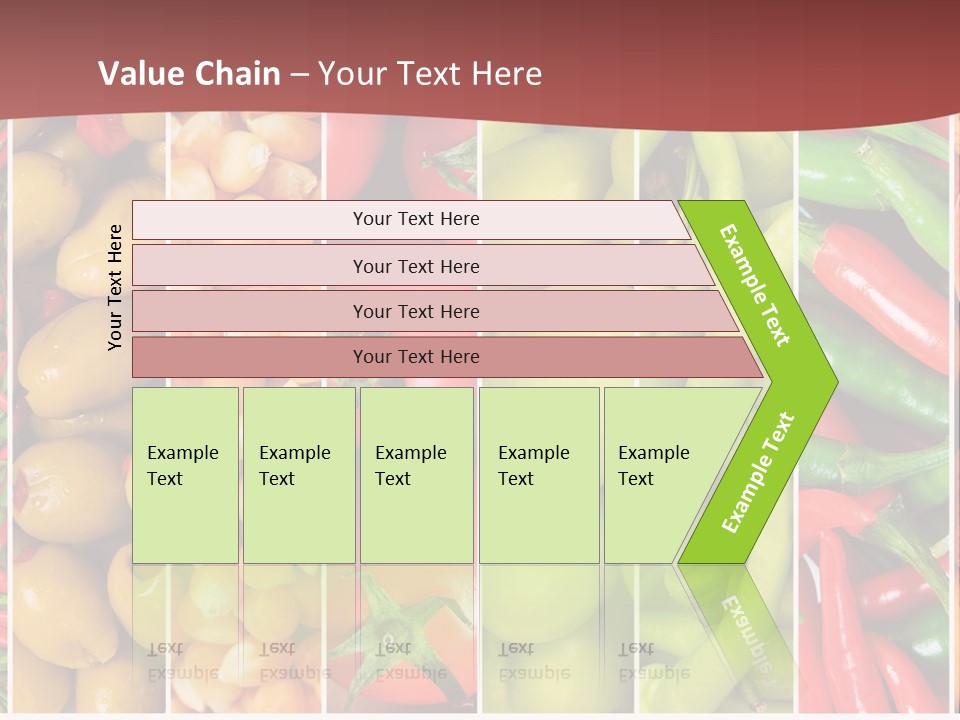 Cob Strawberries Pepper PowerPoint Template