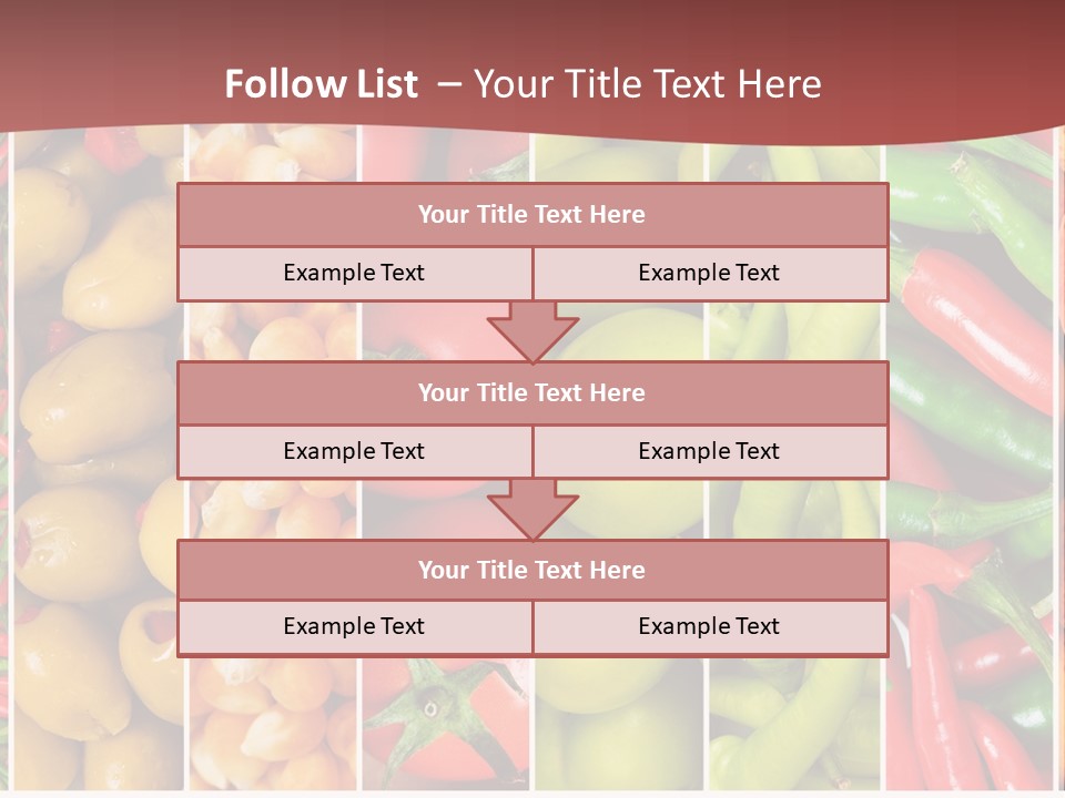 Cob Strawberries Pepper PowerPoint Template