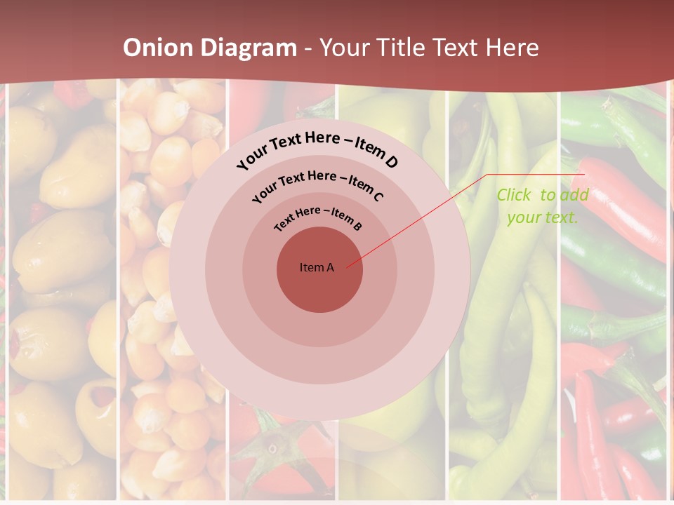 Cob Strawberries Pepper PowerPoint Template