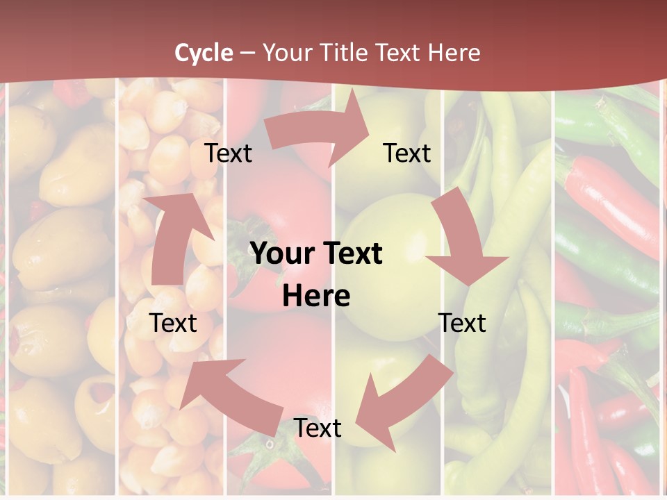 Cob Strawberries Pepper PowerPoint Template