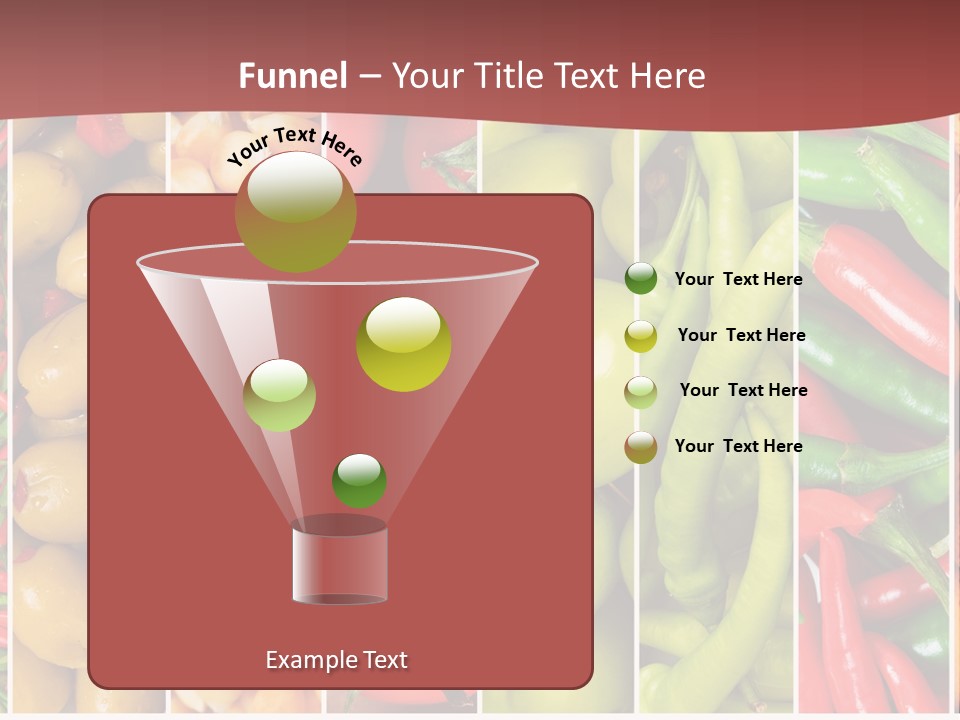 Cob Strawberries Pepper PowerPoint Template