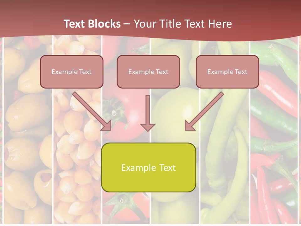 Cob Strawberries Pepper PowerPoint Template