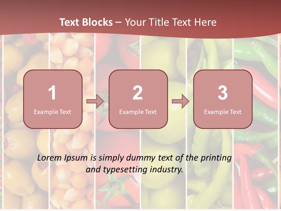Cob Strawberries Pepper PowerPoint Template