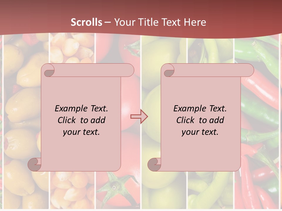 Cob Strawberries Pepper PowerPoint Template
