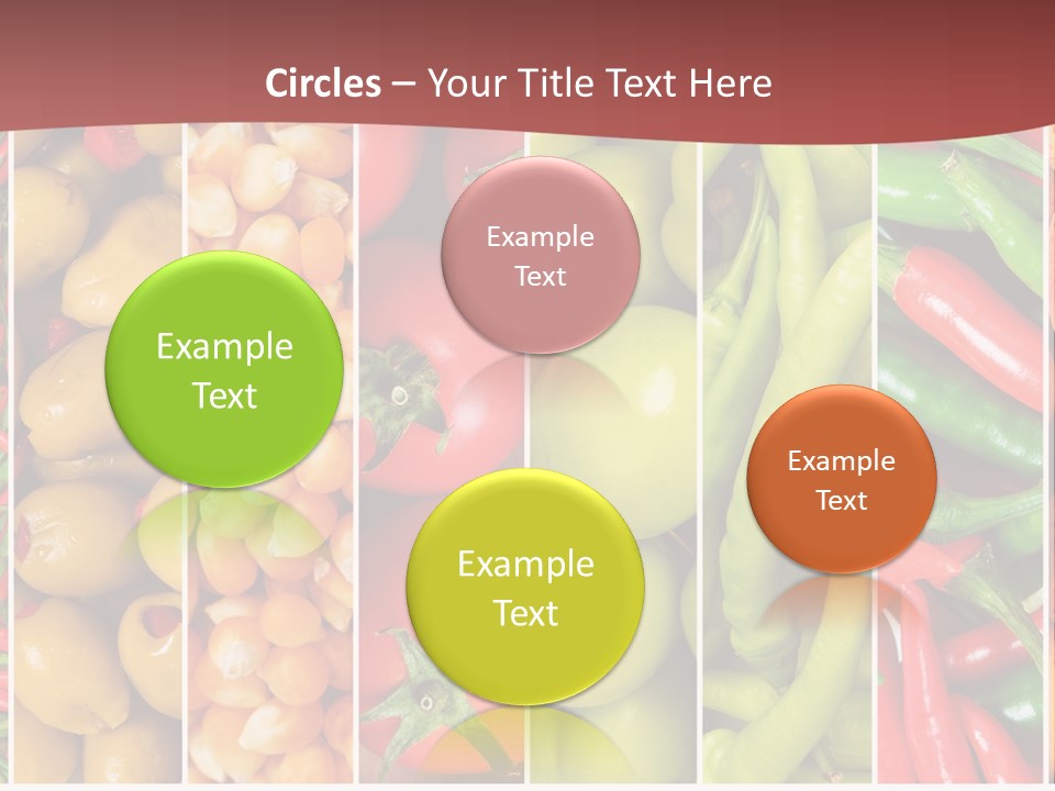 Cob Strawberries Pepper PowerPoint Template