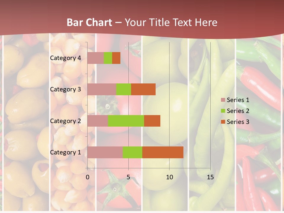 Cob Strawberries Pepper PowerPoint Template