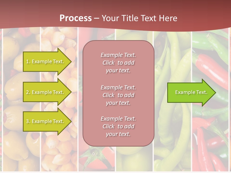 Cob Strawberries Pepper PowerPoint Template