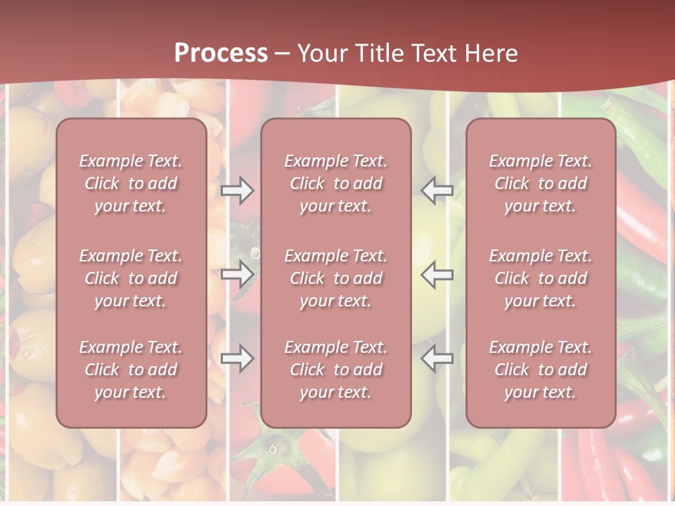 Cob Strawberries Pepper PowerPoint Template